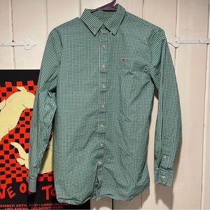 Green Vineyard Vines Button-Down